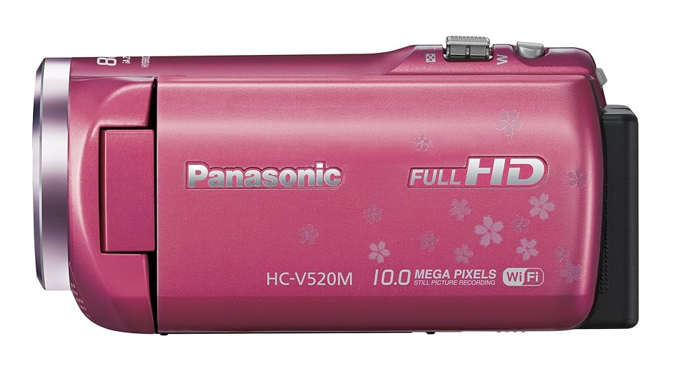 美品】 Panasonic HXーDC1ビデオカメラ 箱付き ピンクカラー Panasonic