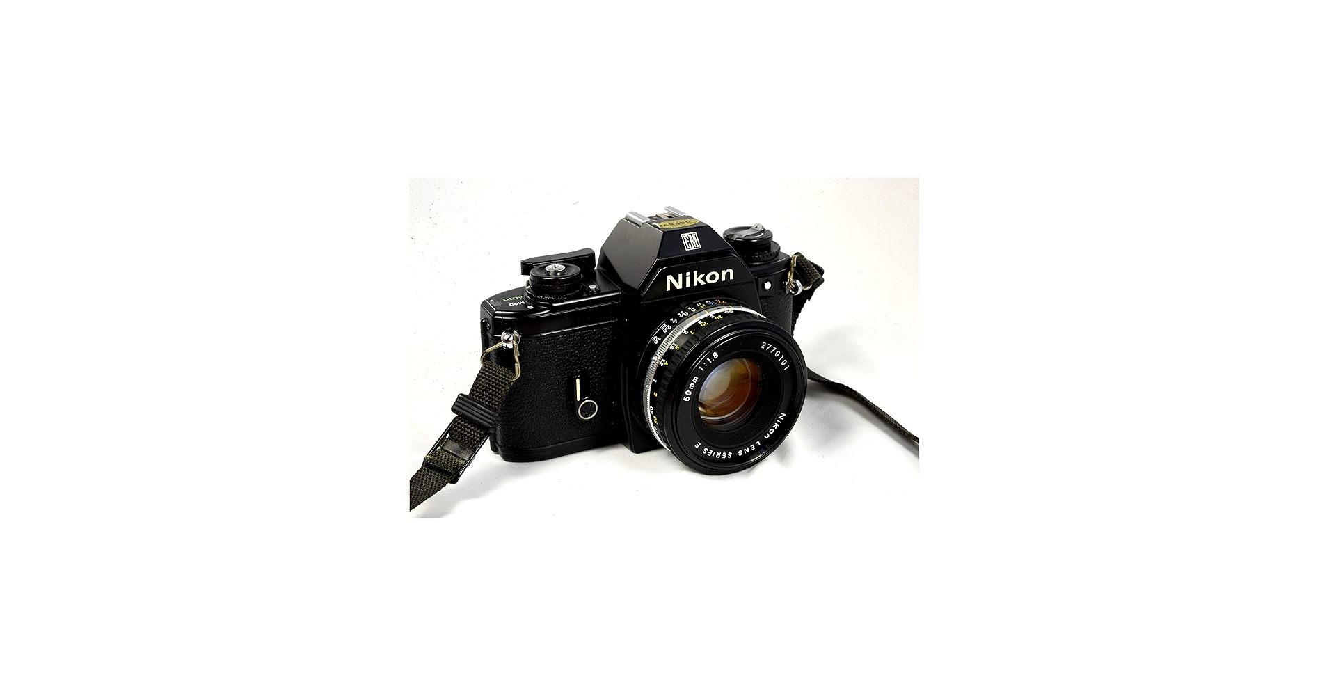 Amazon.com : Nikon Em 35mm SLR Film Camera Black Body with Nikon F