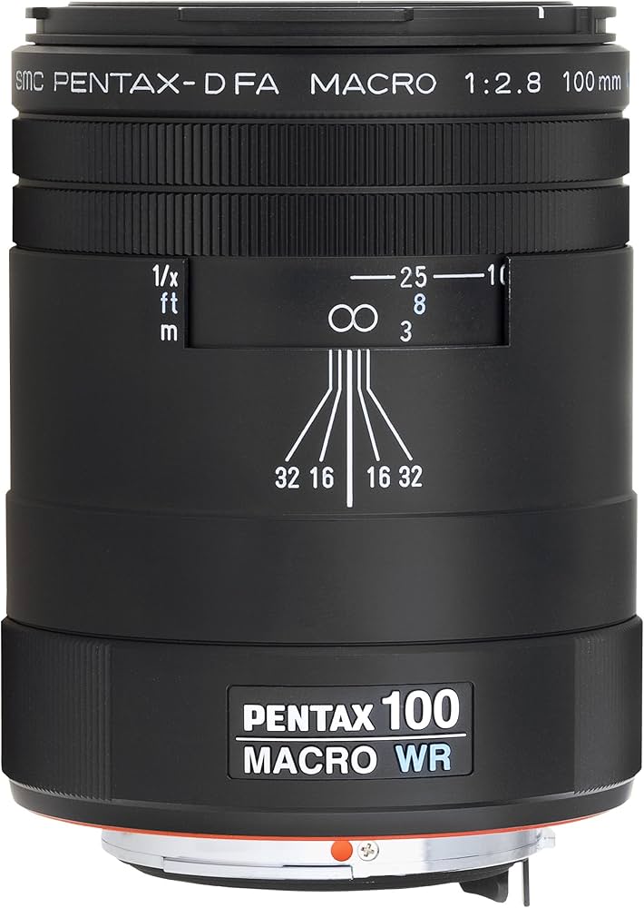 Amazon.com : Pentax 100mm f/2.8 WR D FA smc Macro Lens for Pentax
