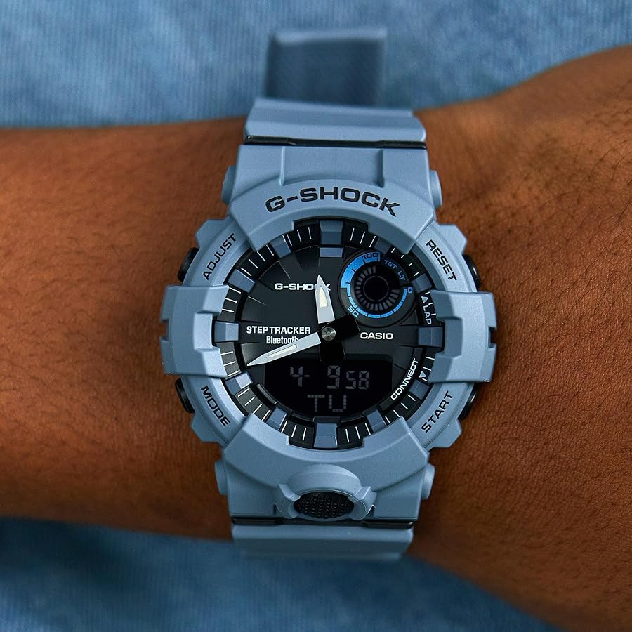 Amazon.com: G-Shock GBA800UC-2A Blue One Size : Casio: Clothing