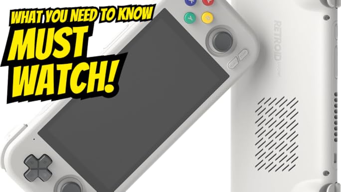 Amazon.com: Retroid Pocket 4/4Pro Retro Game Handheld Console