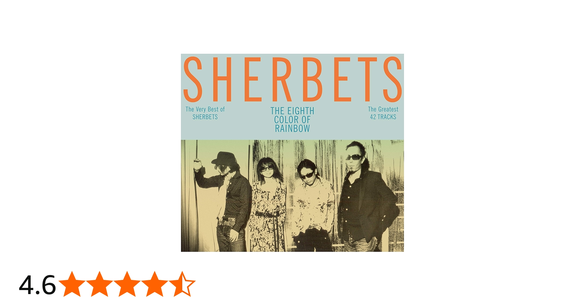 Amazon.co.jp: The Very Best of SHERBETS「8色目の虹」(初回生産限定