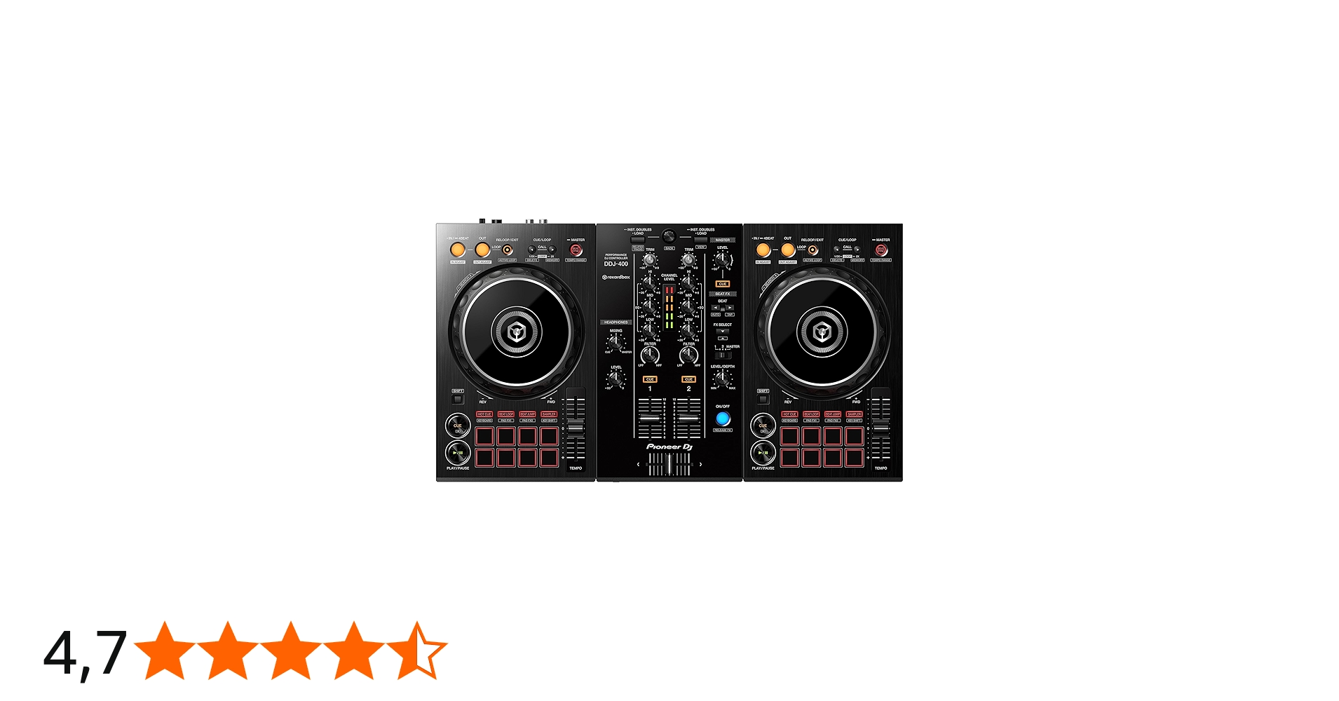Pioneer Ddj-400 2 Kanal Rekordbox Dj Controller : Amazon.com.tr