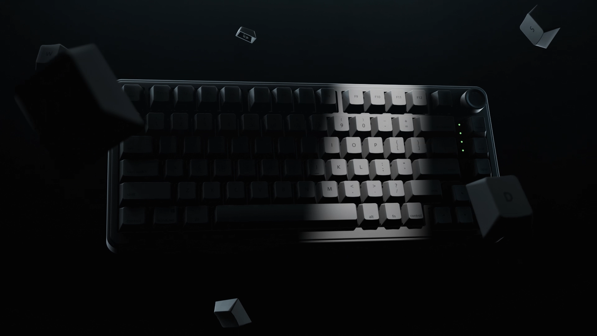 Amazon | AIM1 瞬 ゲーミングキーボード 英語配列 キーボード