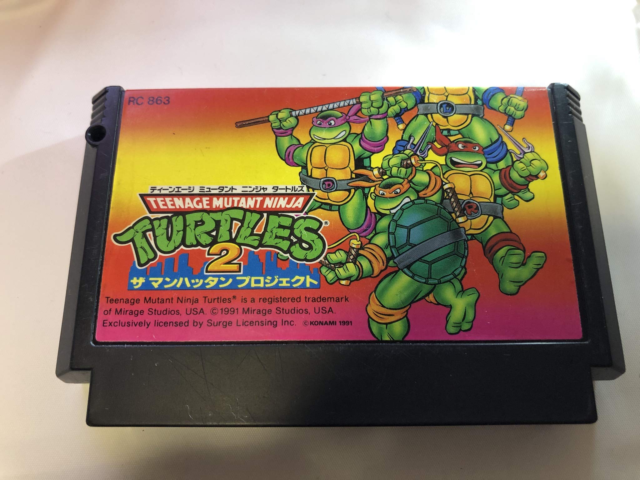 Amazon | T.M.N.T タートルズ2 | ゲームソフト