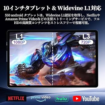 Amazon.co.jp: 【Android 15 タブレット 10インチ Wi-Fiモデル】X50