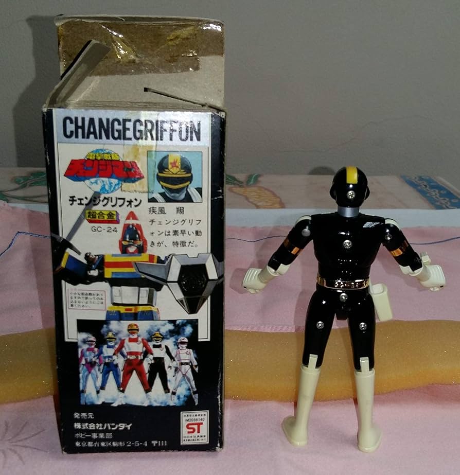Amazon | 電撃チェンジマン 超合金チェンジグリフォン | フィギュア