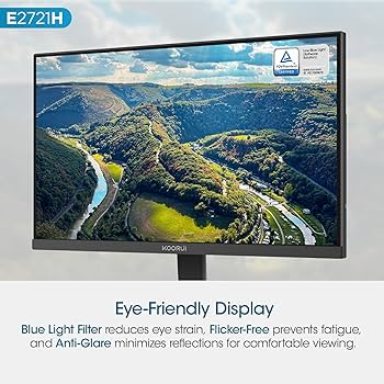 Amazon.com: KOORUI 27 Inch QHD (2560x1440) IPS HDR Ultra-Thin