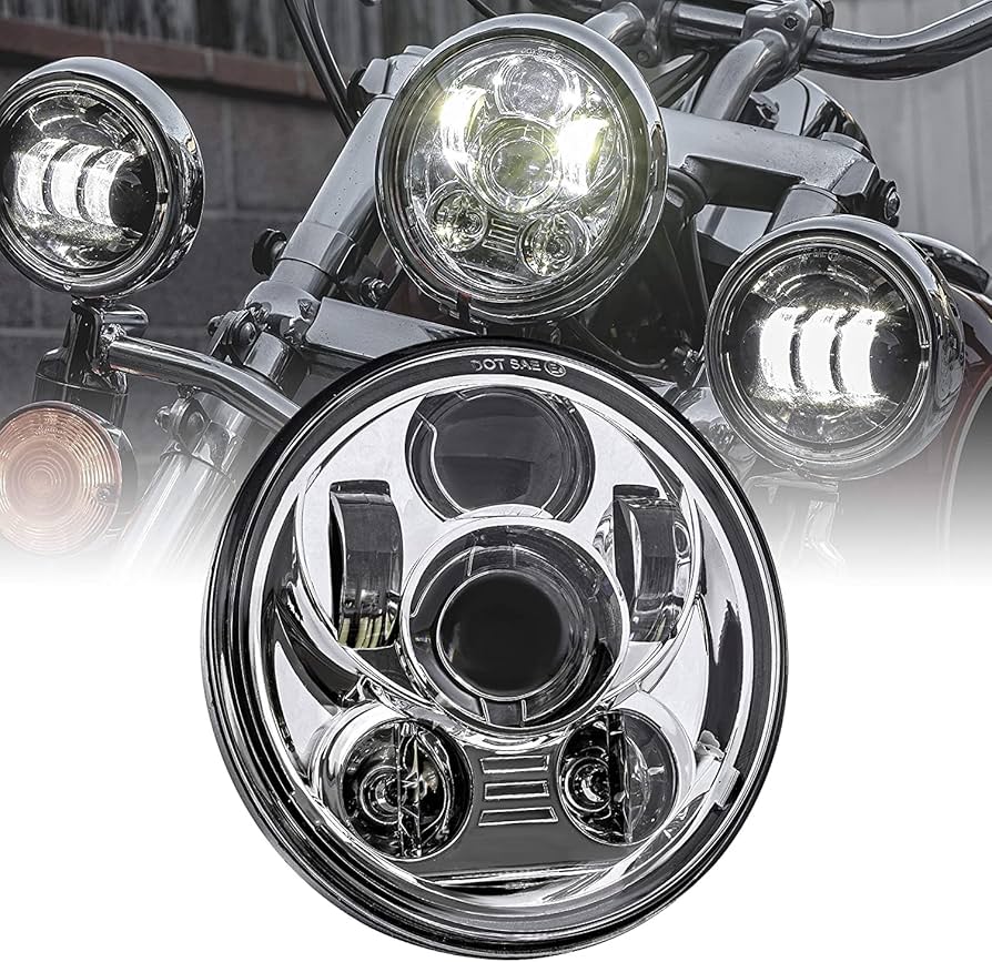 Amazon | ハーレー led ヘッドライト 5.75 インチledヘッドライト Hi