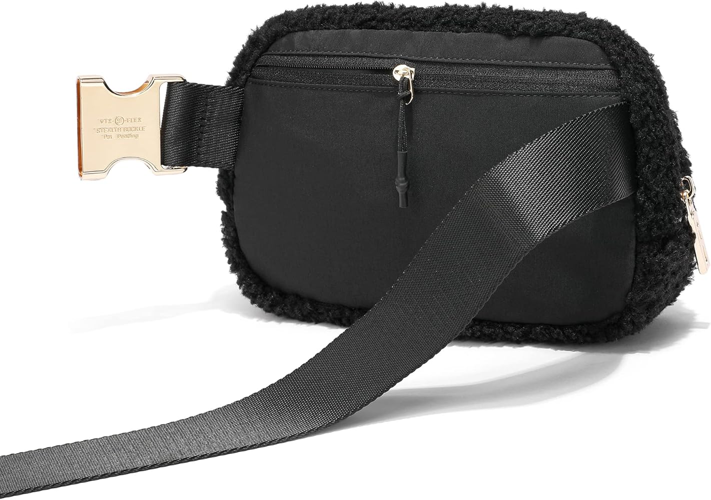 Amazon.com | FODOKO Sherpa Belt Bag, Fleece Crossbody Bag Fanny
