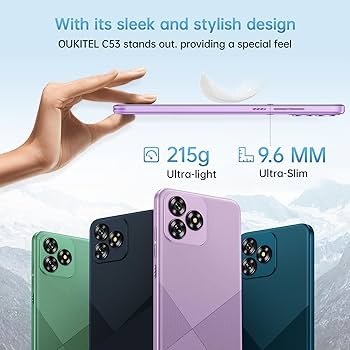 Amazon.com: OUKITEL C53 Cell Phone Unlocked, 6.6
