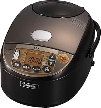 Amazon | 象印 炊飯器 5.5合 IH式 極め炊き ブラウン NP-VQ10-TA