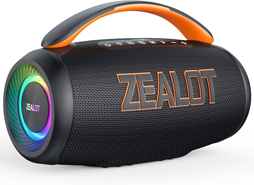 Amazon.com: ZEALOT Portable Bluetooth Speaker, 80W Peak Waterproof