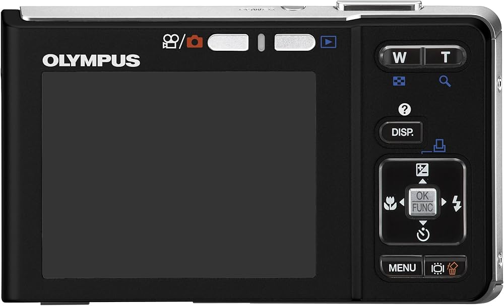 Olympus FE360 8MP Digital Camera with 3x Optical Dual Zoom (Black