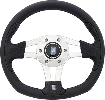 Amazon | NARDI(ナルディ) PASQUINO LEATHER 300mm ステアリング N831