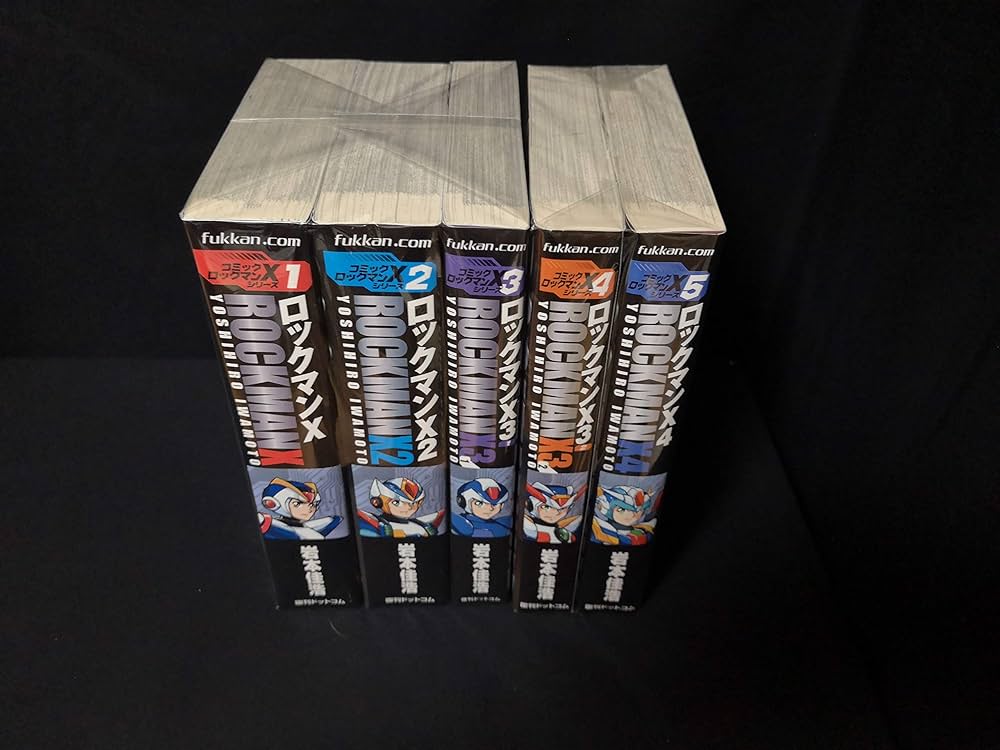 Amazon.co.jp: ロックマンX コミック 全5巻完結セット (fukkan.com