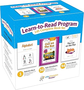 Amazon.com: Learn-to-Read 145 Book-Set Reading Program for