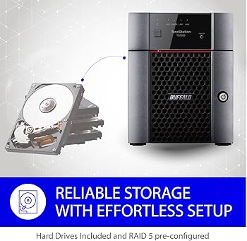 Amazon.com: BUFFALO TeraStation 3420DN 4-Bay SMB 8TB (4x2TB