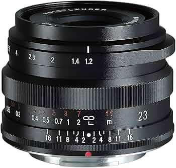 Amazon.co.jp: Voigtlander フォクトレンダー NOKTON 23mm F1.2