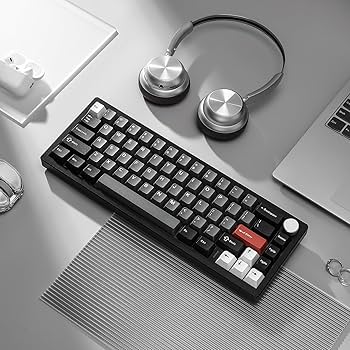 Amazon | YUNZII AL68 メカニカルキーボード ワイヤレス 68キー ホット