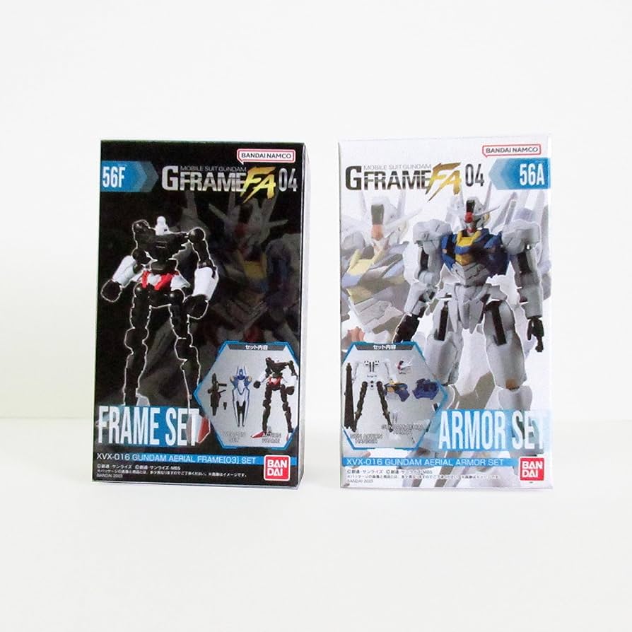 Amazon | GFRAME FA04 56A/56F 2点セット フレーム 本体セット 食玩