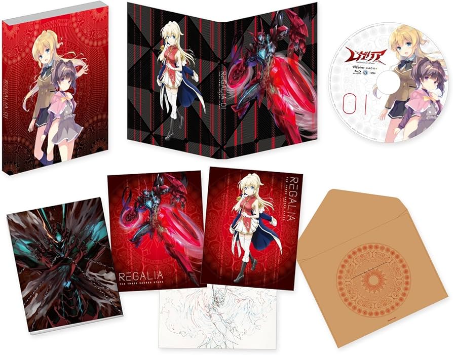 Amazon.co.jp: レガリア The Three Sacred Stars 1 [Blu-ray] : 本渡楓