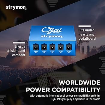 Amazon.com: Strymon Ojai High Current 9V Guitar Effects Pedal