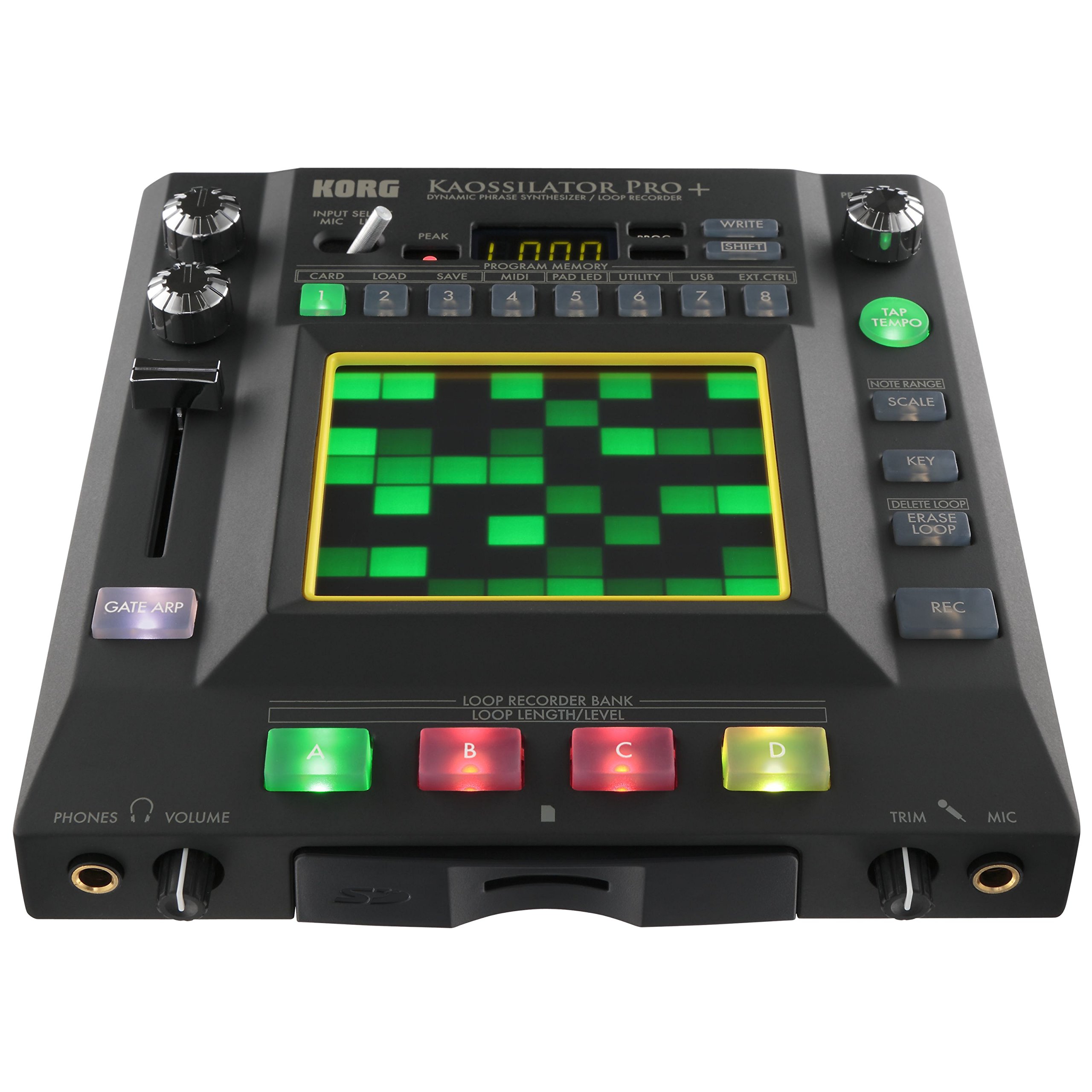 Amazon.com: Korg Kaossilator Pro+ Dynamic Phrase Synthesizer and