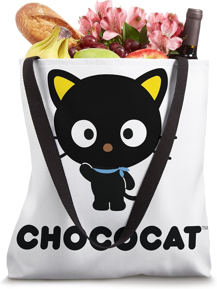 Amazon.com: Chococat Character Front and Back Tote Bag 16 inches