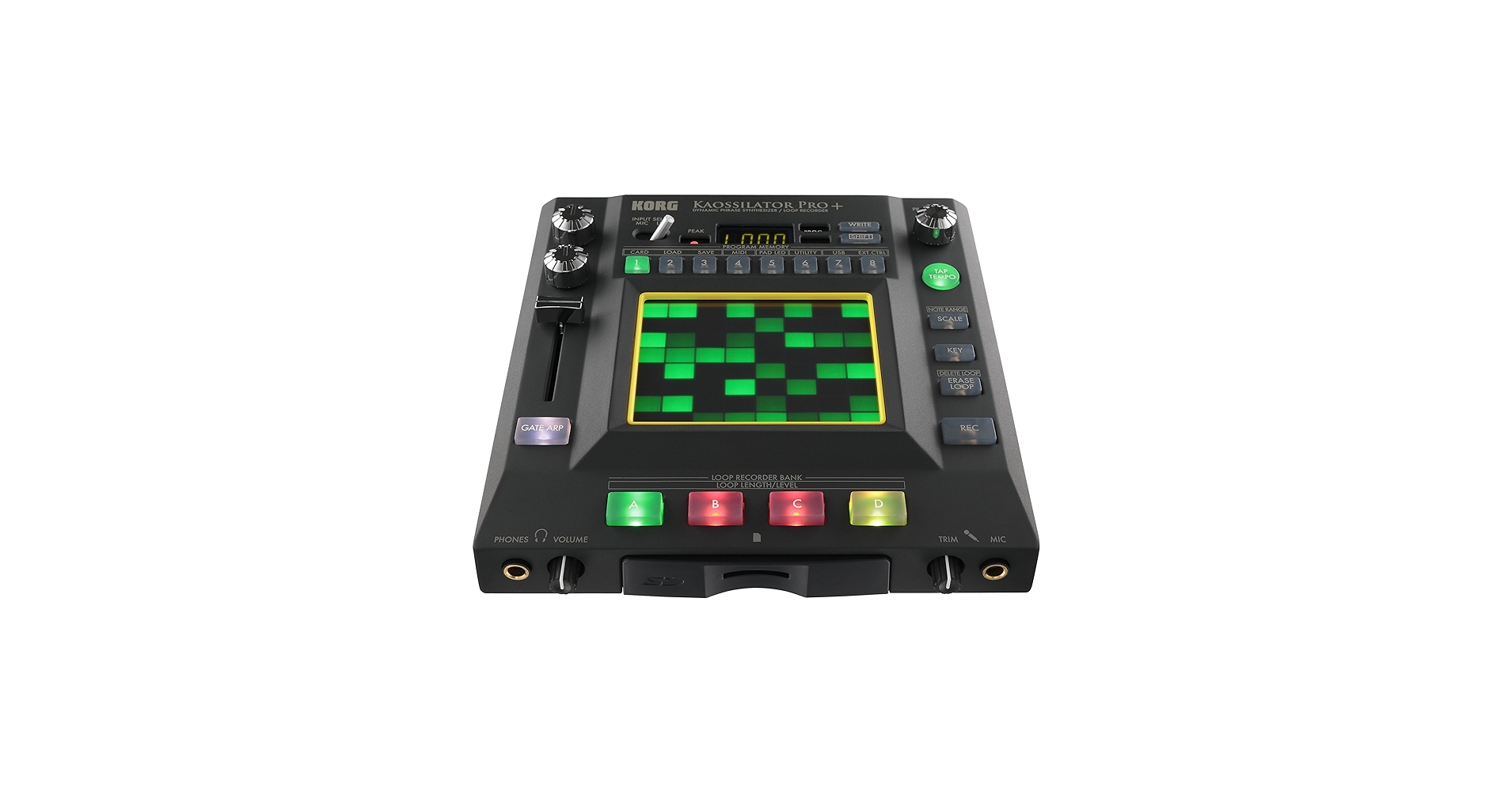 Amazon.com: Korg Kaossilator Pro+ Dynamic Phrase Synthesizer and