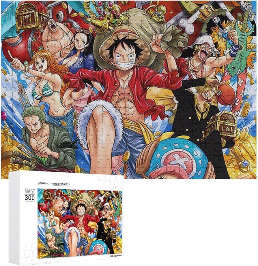 Amazon.co.jp: ワンピース／ONE PIECE ジグソーパズル 木製 パズル