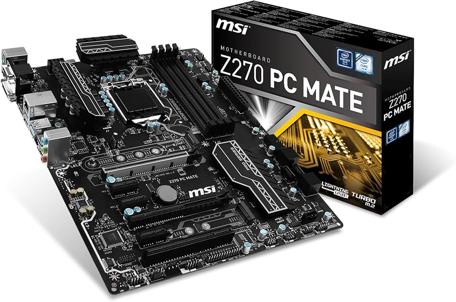 Amazon.com: MSI Z270 PC Mate Motherboard : Electronics