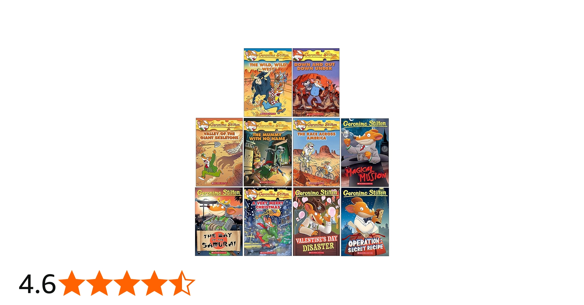 Amazon.co.jp: Geronimo Stilton: 10 Book Collection (Series 4) Box