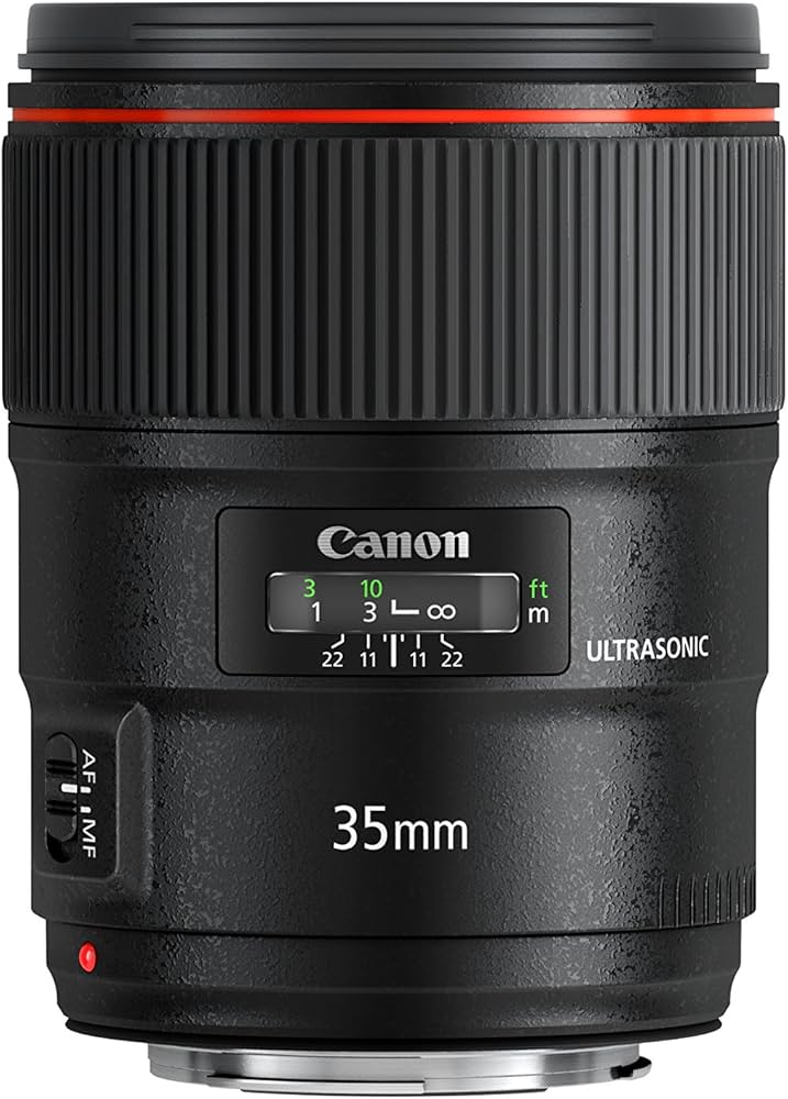 Canon EF35mm f/1.4L II USM Lens, Black (9523B005) : Amazon.in