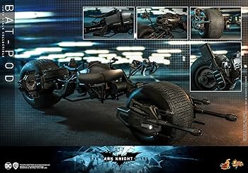 Amazon.com: Hot Toys 1:6 Bat-Pod - The Dark Knight Rises : Toys