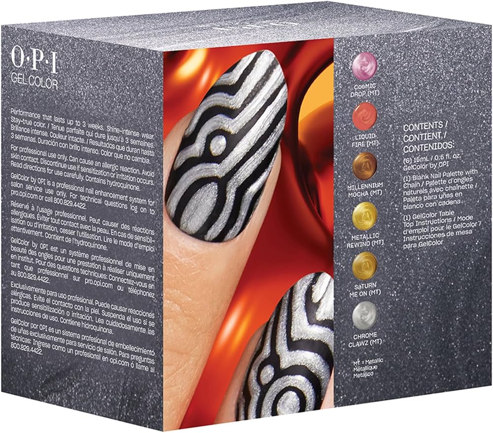 Amazon.com: OPI GelColor 6PC Add-on Kit #2 | Opaque Bright Multi