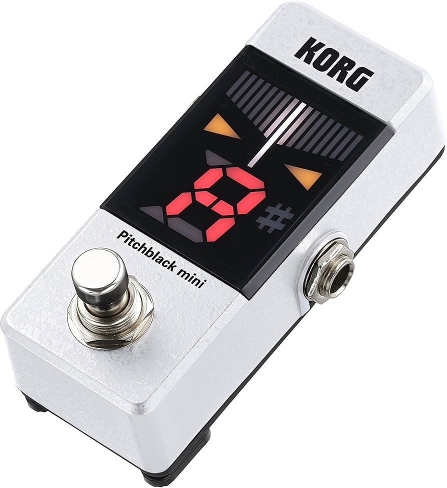 Amazon.com: Korg - Pitchblack PB-MINI Floor Pedal Tuner - White