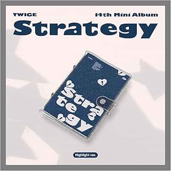Amazon.co.jp: TWICE STRATEGY 14th Mini Album with Tracking Sealed