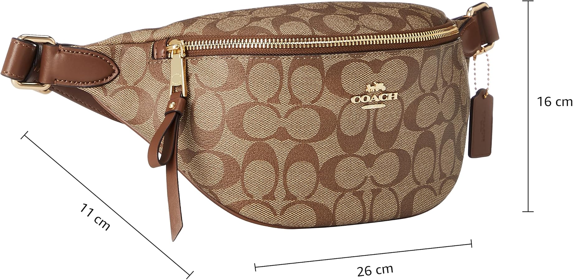 Amazon | [コーチ] ウェストポーチ F48740 シグネチャー ウエスト
