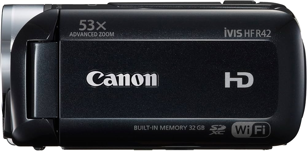 Amazon | Canon デジタルビデオカメラ iVIS HF R42 光学32倍ズーム
