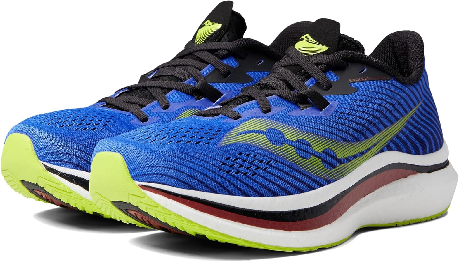 Amazon.com | Saucony Men's Endorphin Pro 2 Running Shoe, Blue RAZ