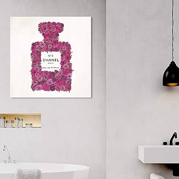 Amazon.co.jp: Oliver Gal Number 5 Rose 'キャンバスアート 16