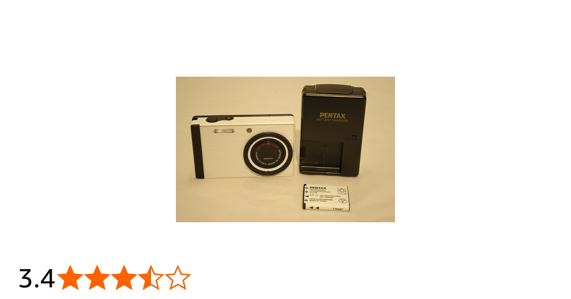 Amazon | PENTAX Optio RS1500(パールホワイト) 1400万画素 27.5mm