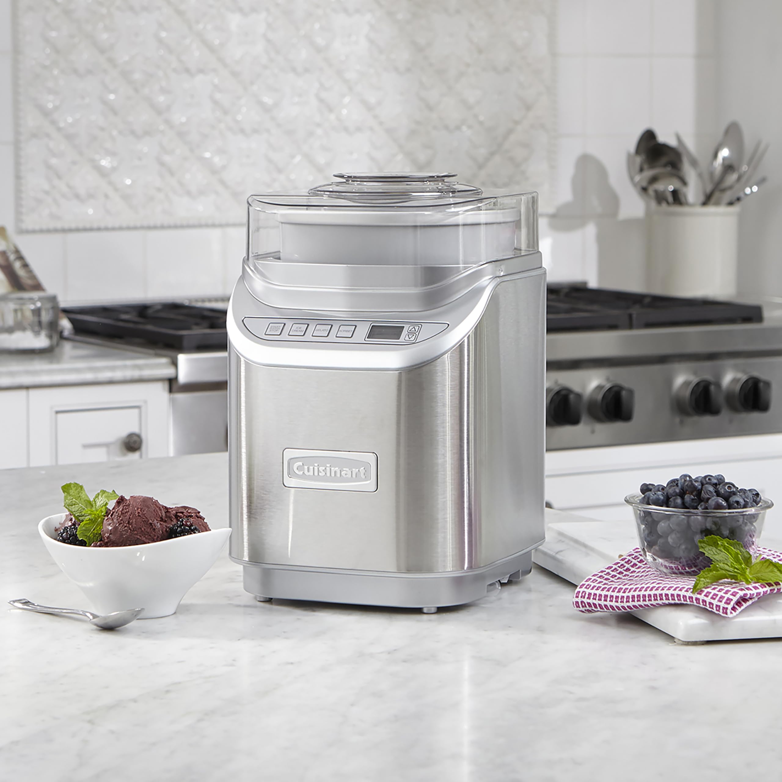 Amazon.com: Cuisinart Ice Cream Maker Machine, 2-Quart Stainless