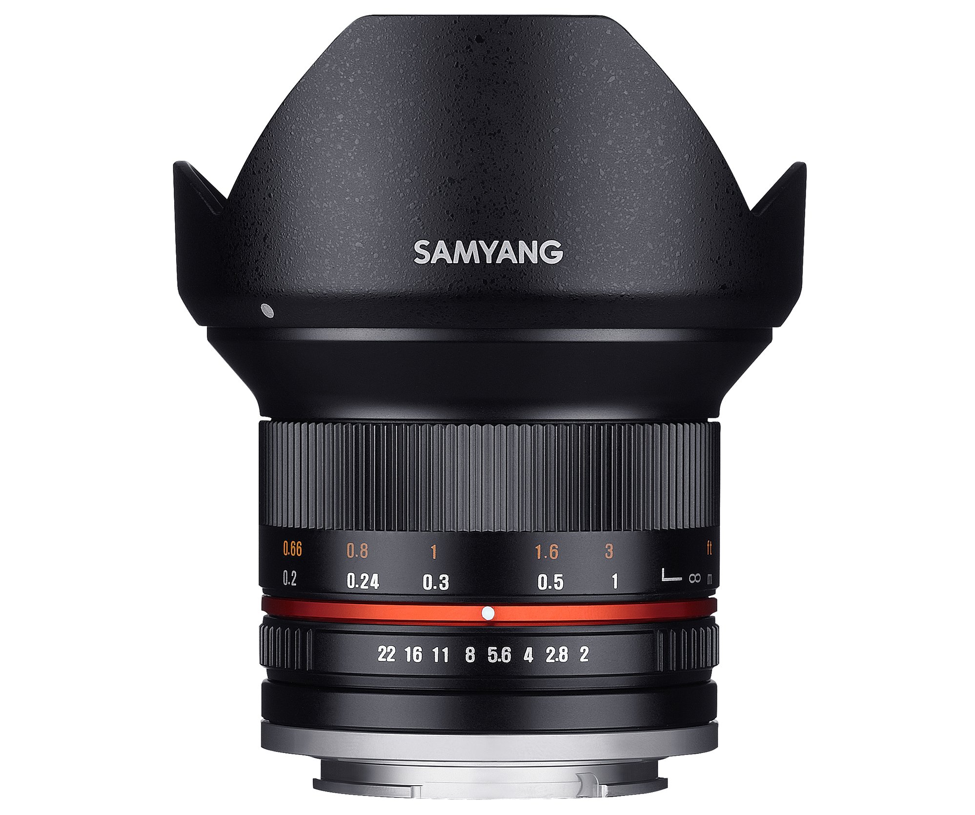 Amazon.com : Samyang SY12M-FX-BK 12mm F2.0 Ultra Wide Angle Lens