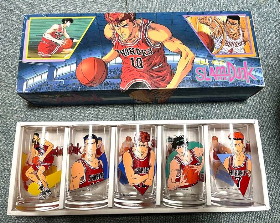 Amazon.co.jp: 、 スラムダンク グラス5個セット 箱 : ホーム＆キッチン