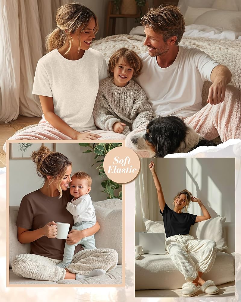 Oakgarden 4 Pack Women's Nursing Breastfeeding Shirts with Zipper