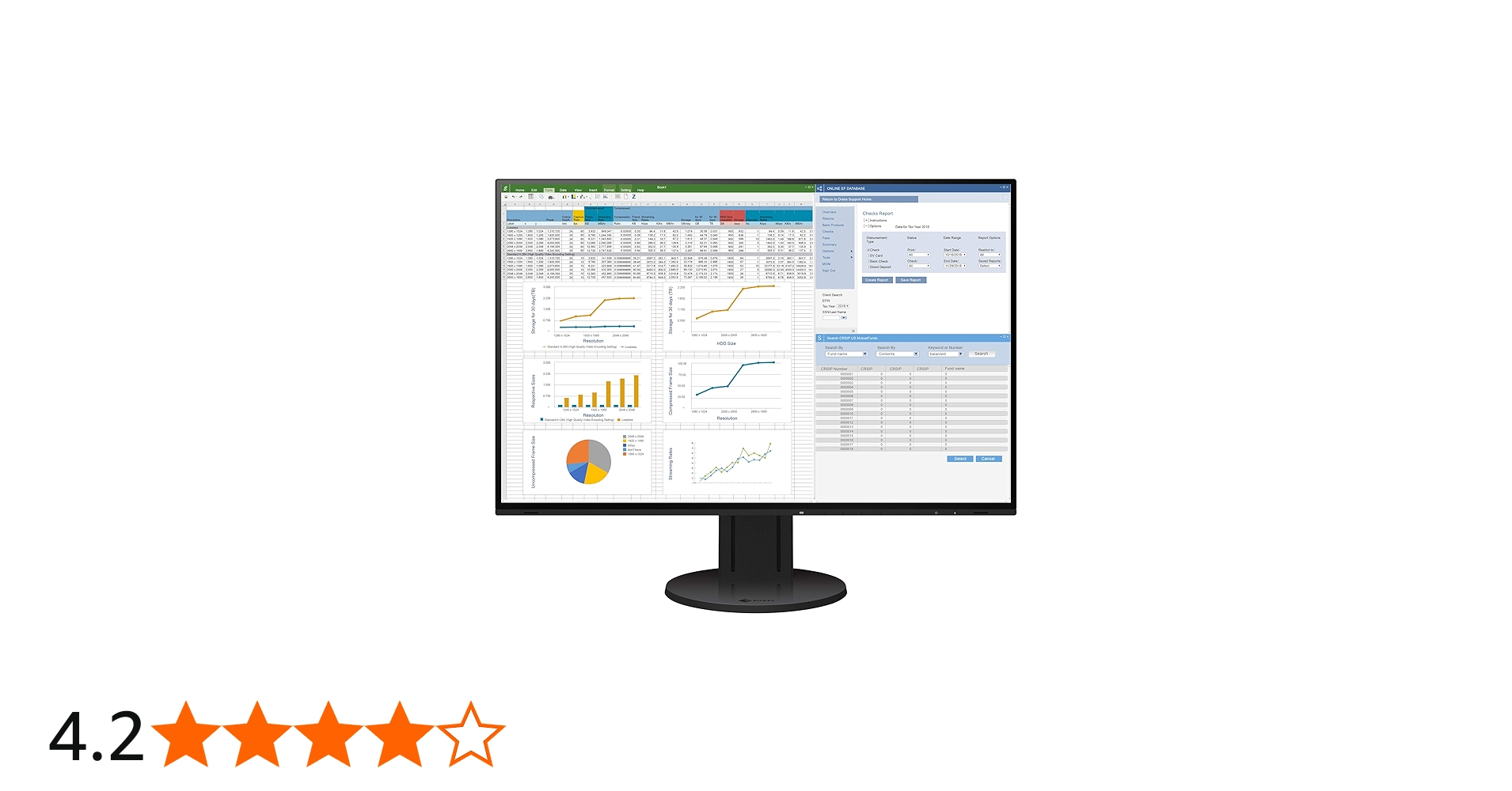 Amazon.co.jp: EIZO EV2457-BK 61.1cm（24.1）型カラー液晶モニター