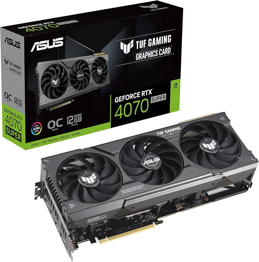 Amazon.com: ASUS TUF Gaming GeForce RTX 4070 Super OC Edition