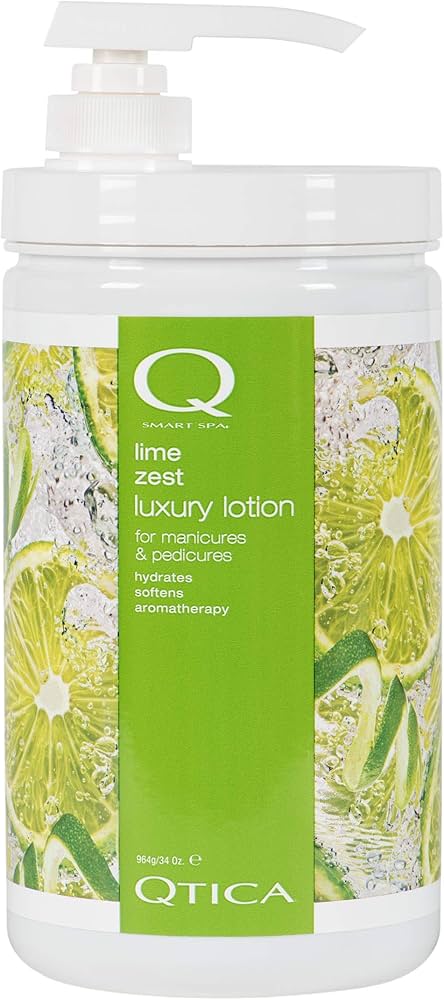 Amazon.com : QTICA Luxury Lotion Smart Spa (Lime Zest, 34oz